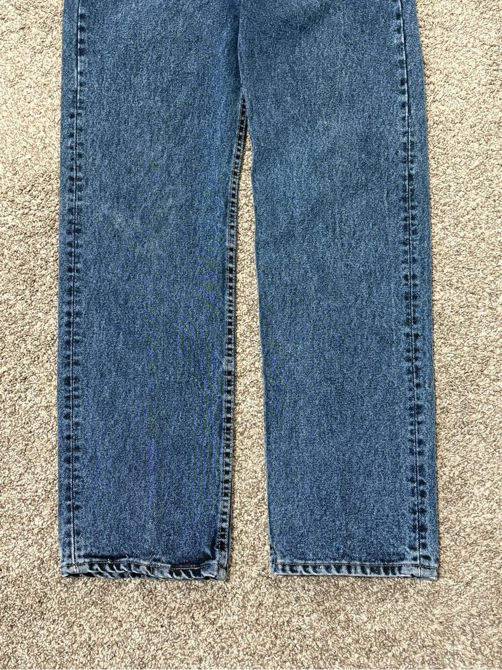 Vintage Levis 501 Jeans Mens 34x32 Blue 90s Made USA Denim Pants Button Fly